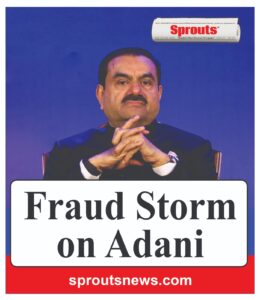 Fraud storm Adani