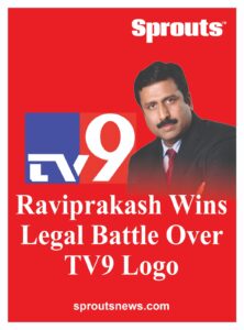 Raviprakash Wins Over TV9 Logo