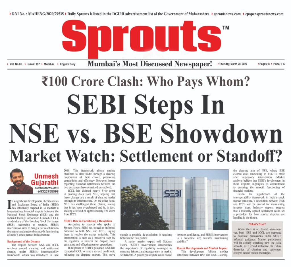 SEBI STEPS IN ⁠NSE vs BSE Showdown