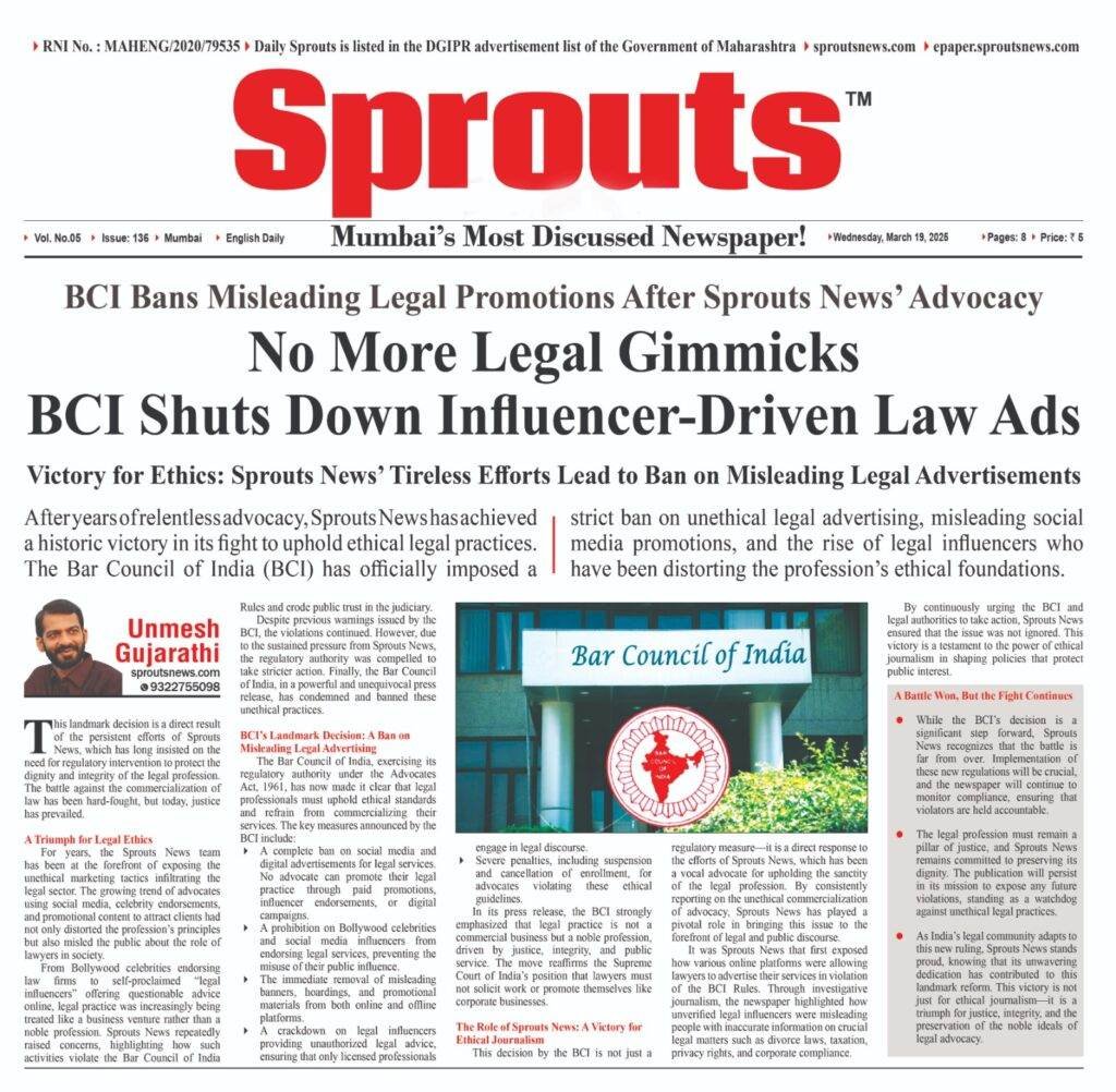 Fight Against Law Firm Commercialization Pays Off - BCI Shuts Down Influencer-Driven Law