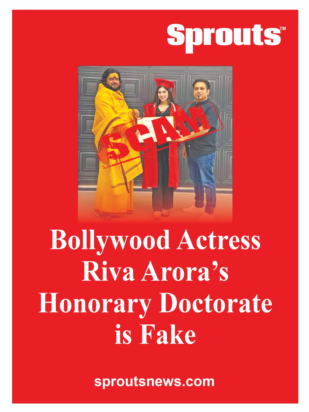 Bollywood's Riva Arora's honorary Doctorate is fake