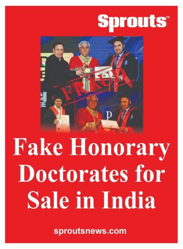 Fake Honorary Doctorates in India