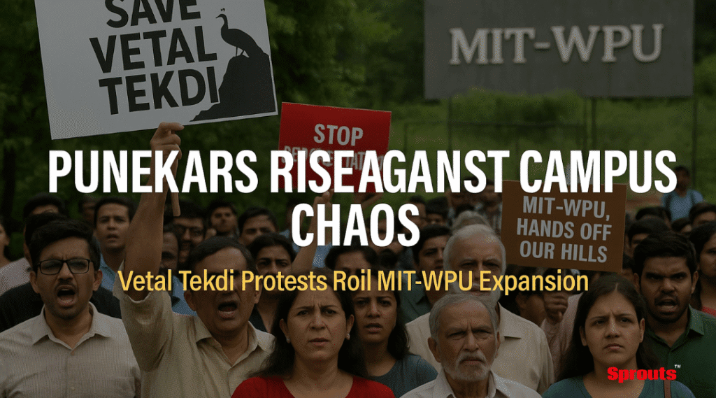 Protest Over MIT-WPU Project