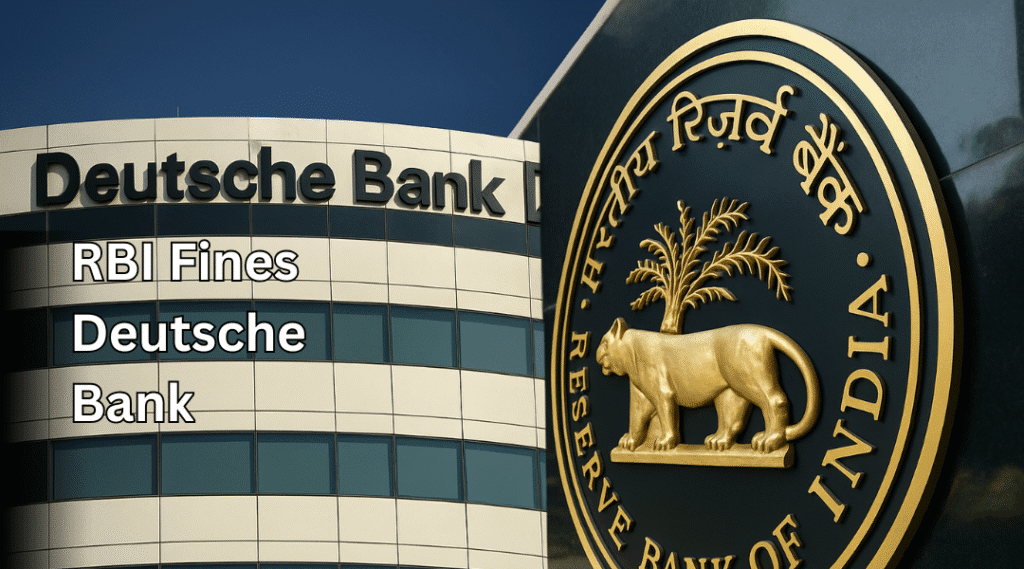 RBI Fines Deutsche Bank for Credit Reporting Breach