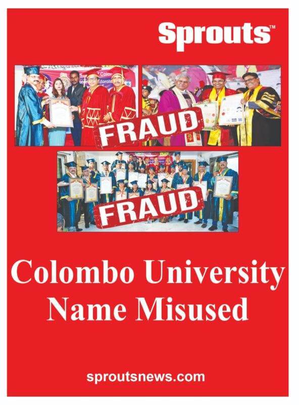 Colombo University Name Misused in Fake Degree