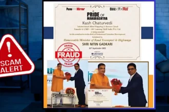 Fake Awards Used by Scamsters to Mislead Investors