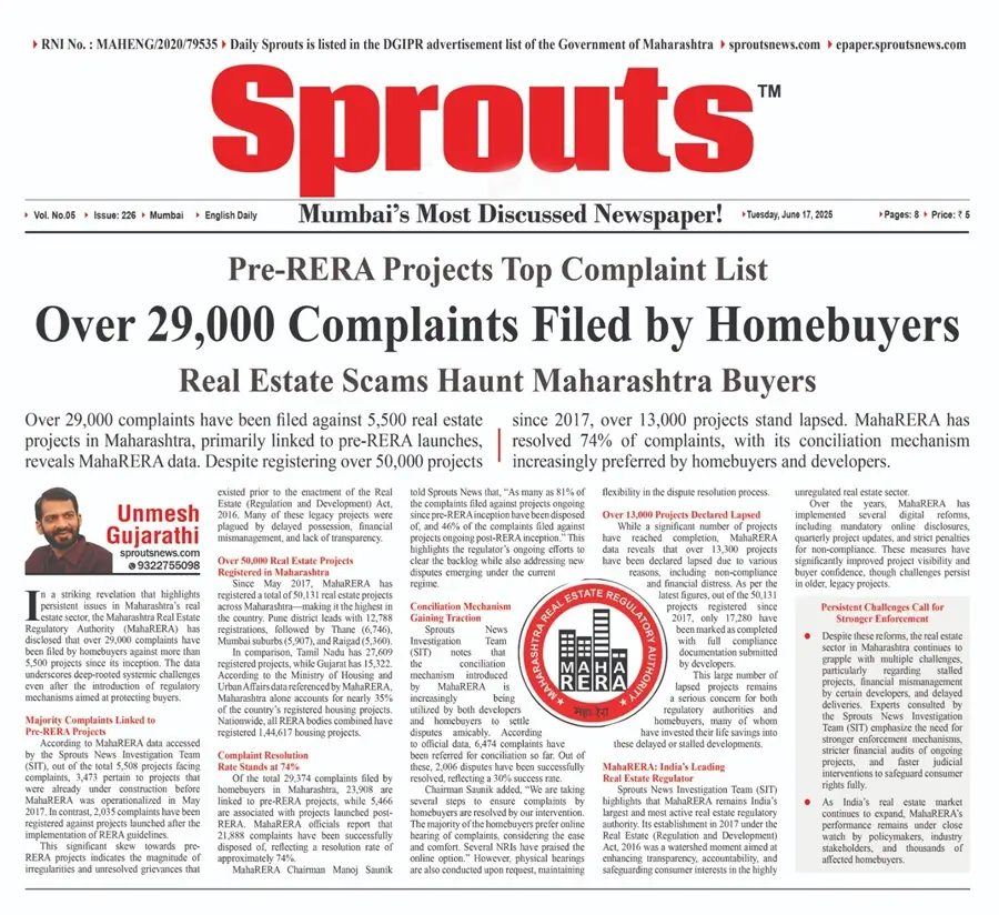 Over 29000 Complaints Filed by Homebuyers Expose Pre-RERA Chaos