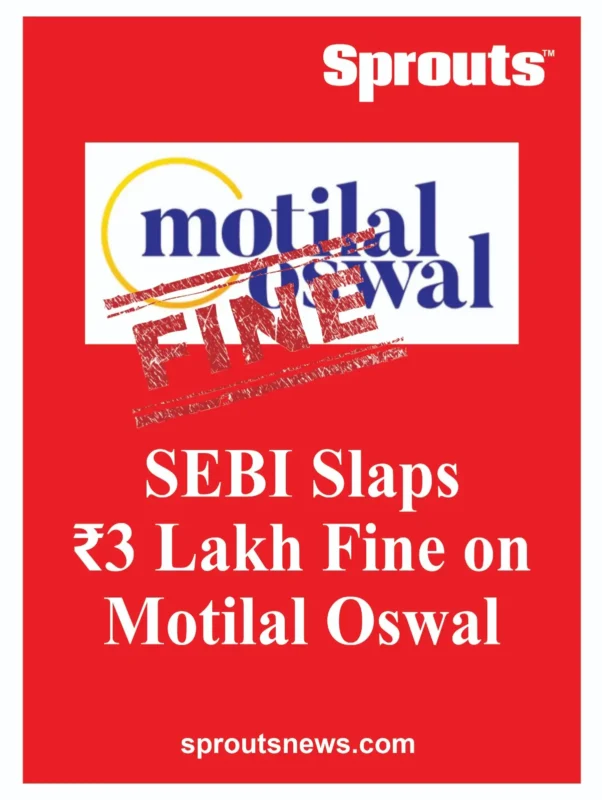 SEBI Slaps ₹3 Lakh Fine on Motilal Oswal