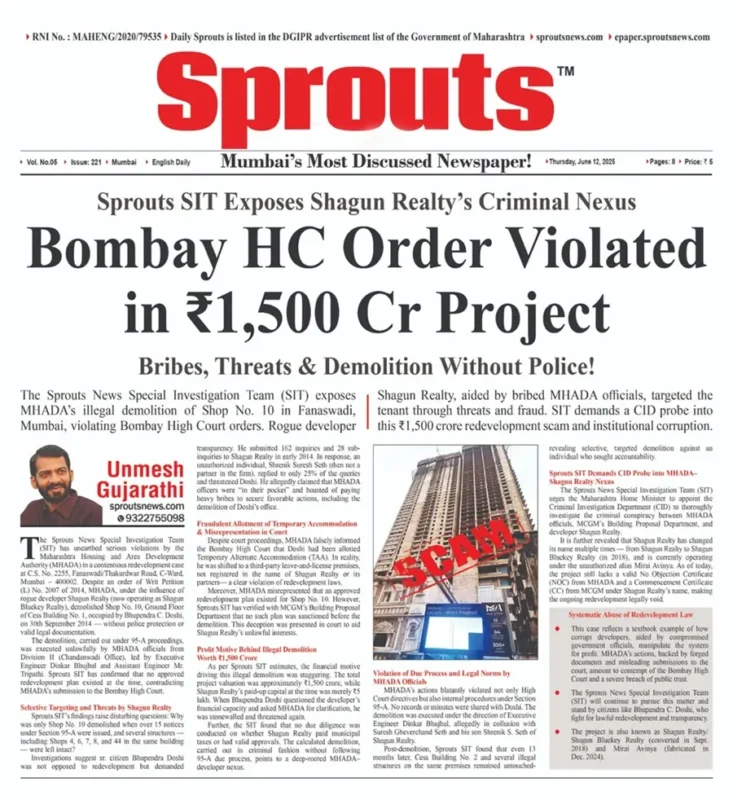 Shagun Realty Exposed in ₹1500 Cr Scam Defies HC Order