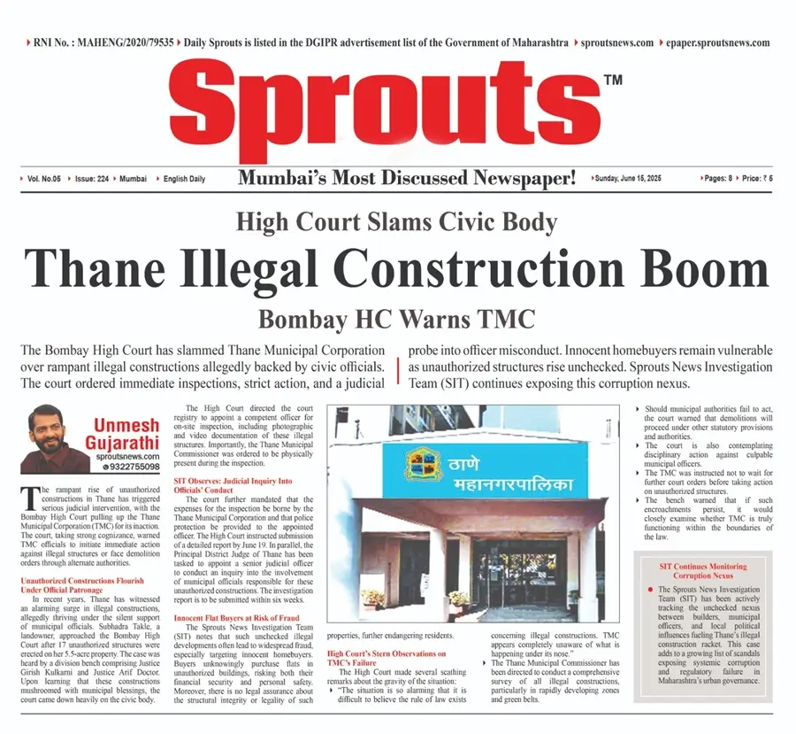 Thane Illegal Construction Led Bombay HC Raps Civic Officials