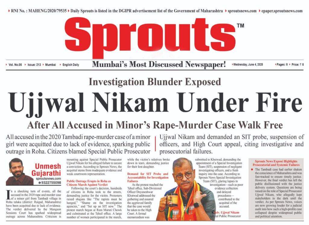 Ujjwal Nikam Faces Backlash as Tambadi Accused Walk Free