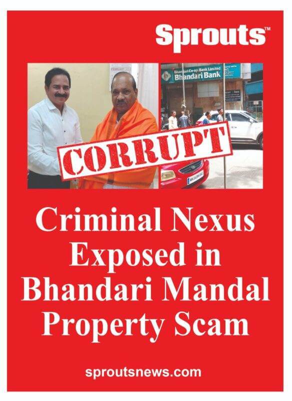 illegally grabbing Bhandari Mandal Dadars multi-crore property