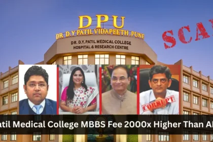 DY Patil MBBS Fee 2000× Higher fee Scam Exposed.
