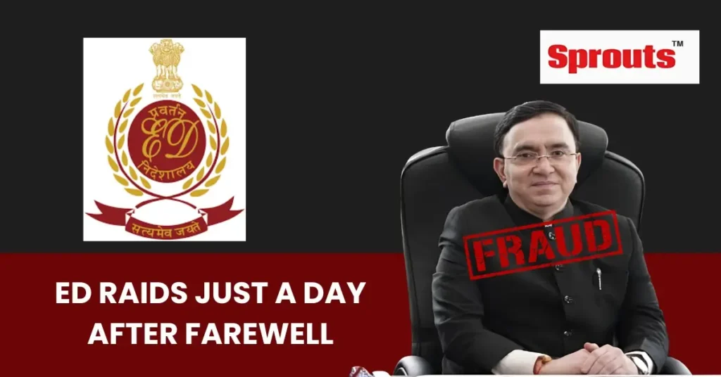 ED Raids Corrupt Ex‑VVMC Commissioner Just After Farewell.