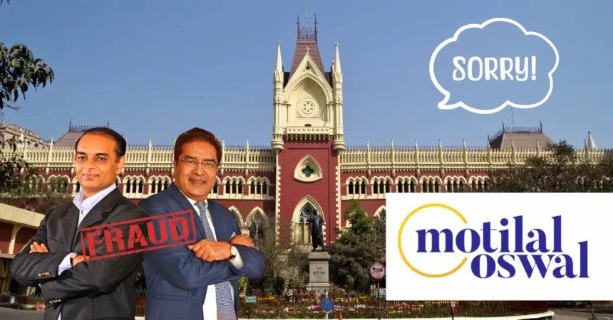 Motilal Oswal Shock as HC Slams Delay & Demands Apology