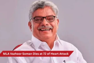 MLA Vazhoor Soman Dies of Heart Attack During Meeting