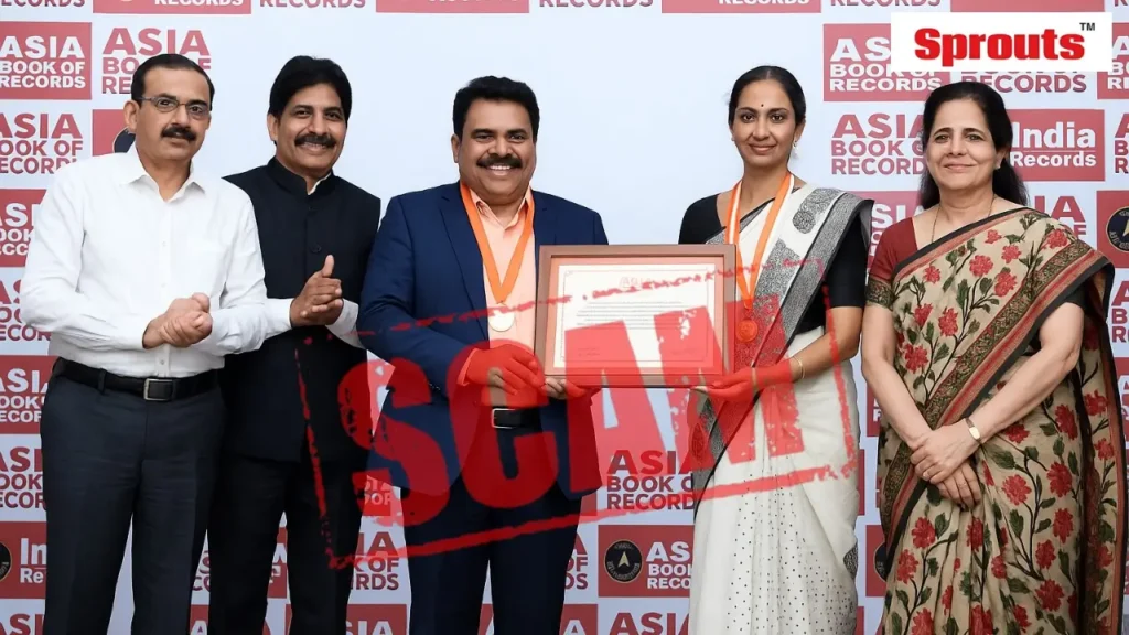 Book of Records Scam Fake Awards Sold for ₹3