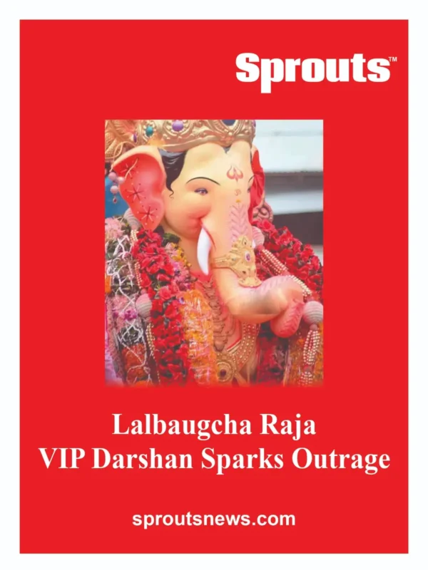 Lalbaugcha Raja VIP Darshan Sparks Outrage