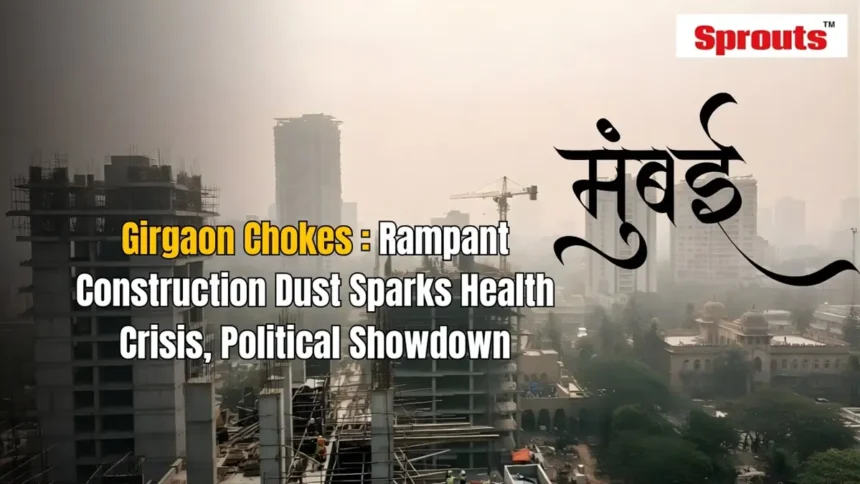 Girgaon residents suffer respiratory issues due to construction dust and pollution