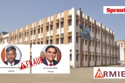 tax default and fraud allegations against Thanes ARMIET College