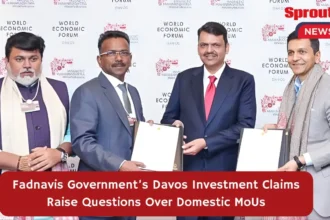 Maharashtra Chief Minister Devendra Fadnavis at the Davos World Economic Forum 2026.