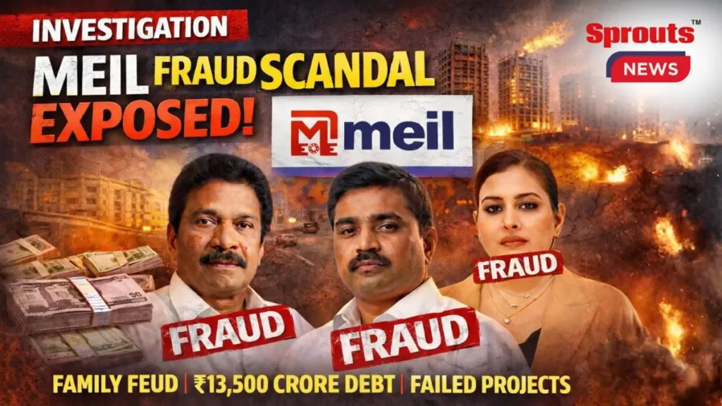 MEIL Stalled infrastructure construction project in India.