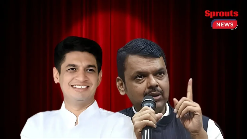 Maharashtra delegation announcing investment at Davos MoUs.