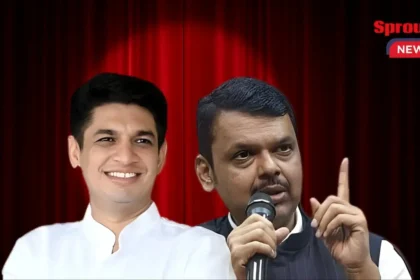 Maharashtra delegation announcing investment at Davos MoUs.