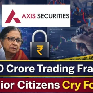 Axis Securities faces FIR after senior citizens trading loss.