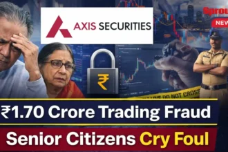 Axis Securities faces FIR after senior citizens trading loss.