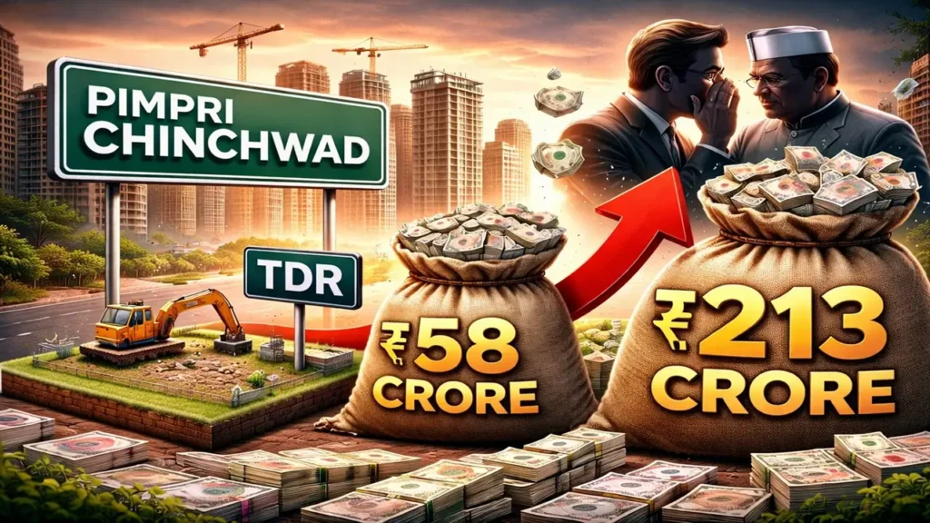 Land parcel in Charholi village linked to Pimpri Chinchwad TDR controversy.