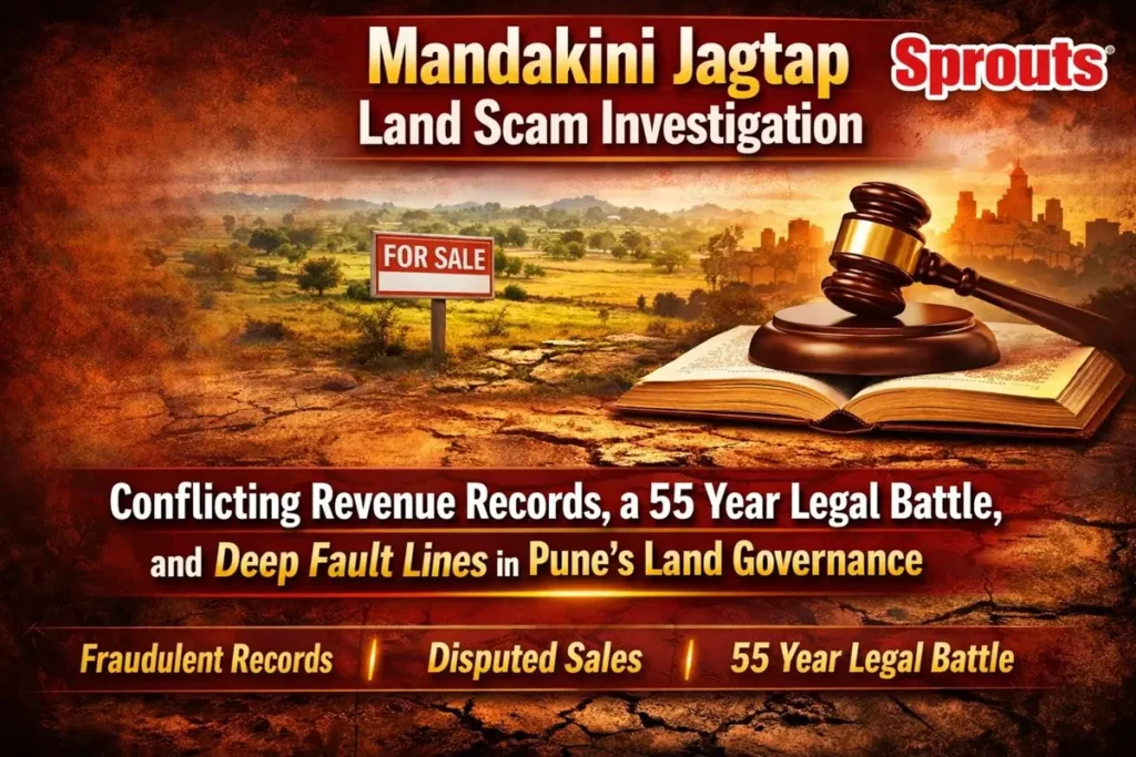 Disputed land records across Saswad, Nandoshi and Donje villages.
