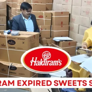 Haldiram expired sweets seized in Lucknow