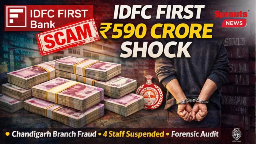 IDFC FIRST Bank Reports ₹590 Crore Fraud in Chandigarh.