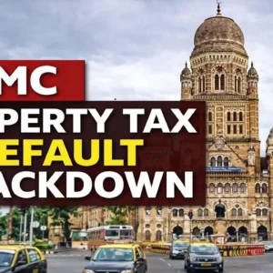 Official BMC property tax notice document crackdown