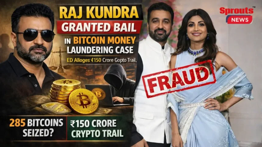 Raj Kundra granted bail in Bitcoin linked PMLA case