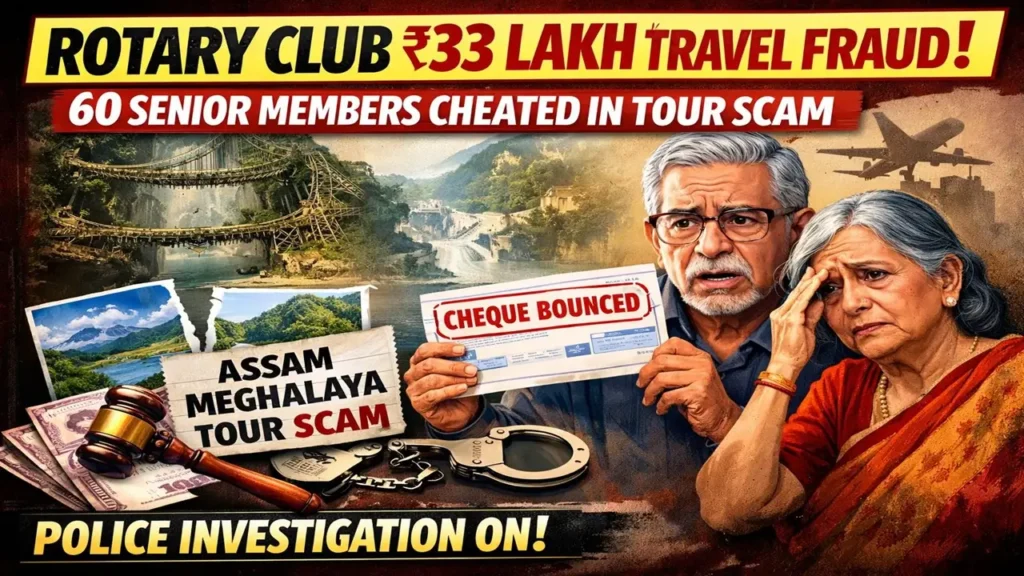 Rotary Club members allege 33 lakh travel fraud in planned Assam Meghalaya tour