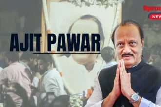 Sunetra Pawar attending a public political event.