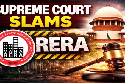 Supreme Court questions effectiveness of RERA in real estate regulation.