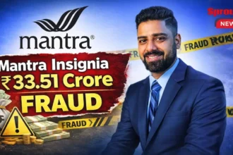 Construction site of Mantra Insignia residential project in Pune.