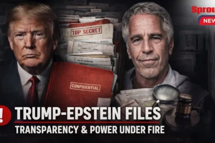 News headlines related to Trump Epstein files.