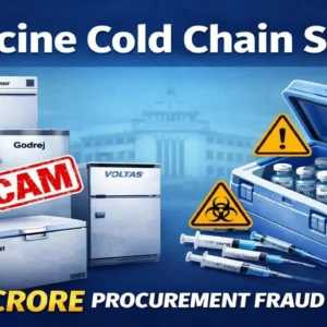 62 crore vaccine cold chain scam allegations in Maharashtra.