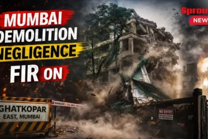 Ghatkopar Demolition work and redevelopment site