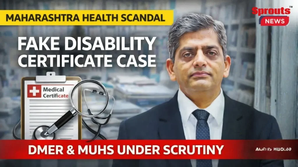 Disability certificate allegations raise questions in Maharashtra medical education system.