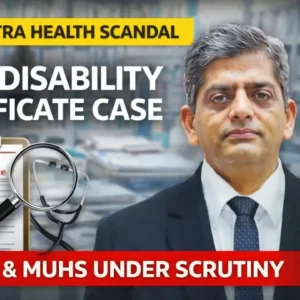 Disability certificate allegations raise questions in Maharashtra medical education system.