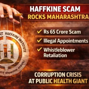 Haffkine Biopharmaceutical Corporation faces serious allegations of corruption.