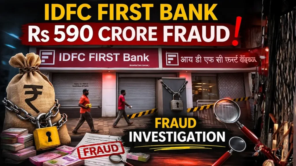 IDFC First Bank ₹590 crore fraud