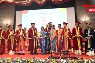 Jain Diksha ceremony held in Mumbai with multiple initiates.