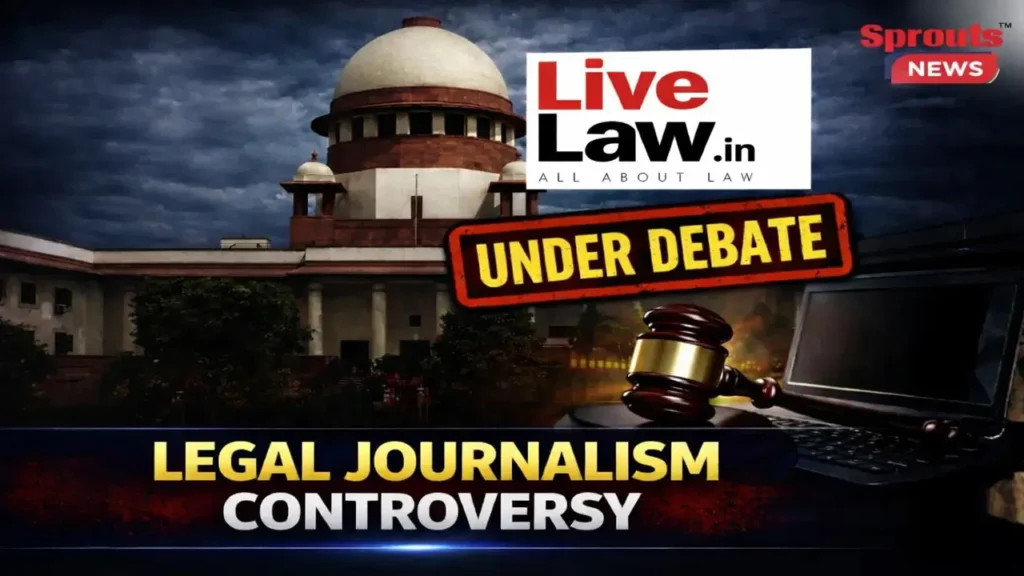 LiveLaw Reporting Sparks Debate in Legal Journalism Community.