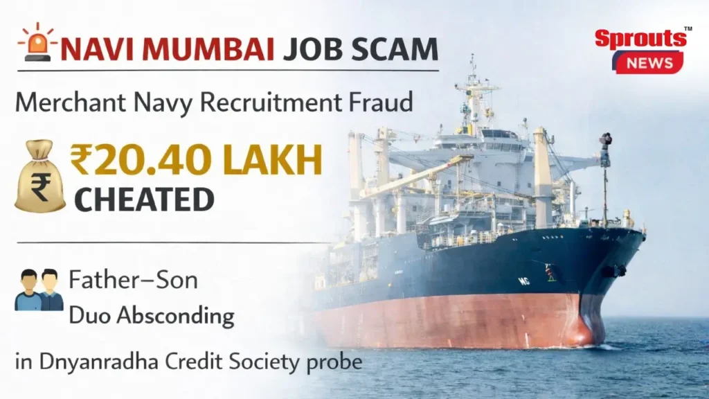 Navi Mumbai Job Scam exposes fake merchant navy recruitment racket.